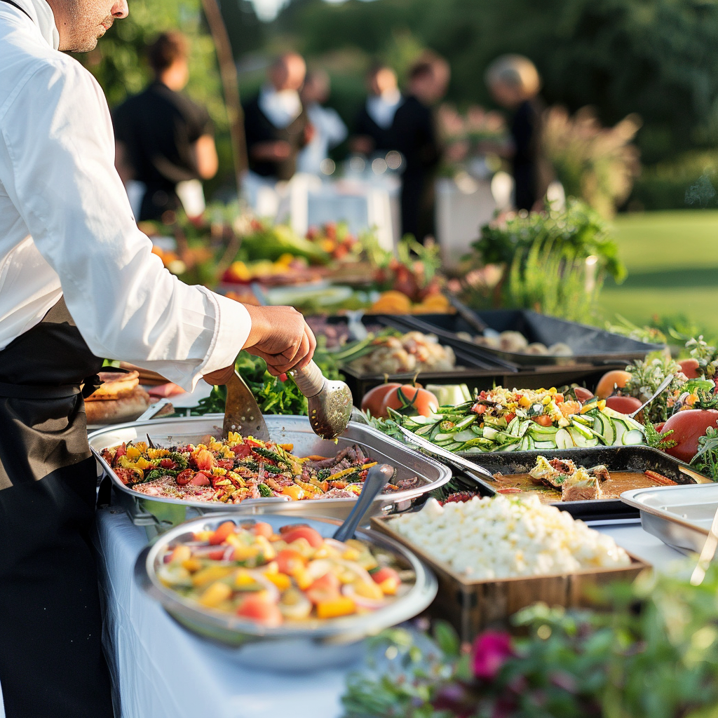 Catering para eventos institucionales